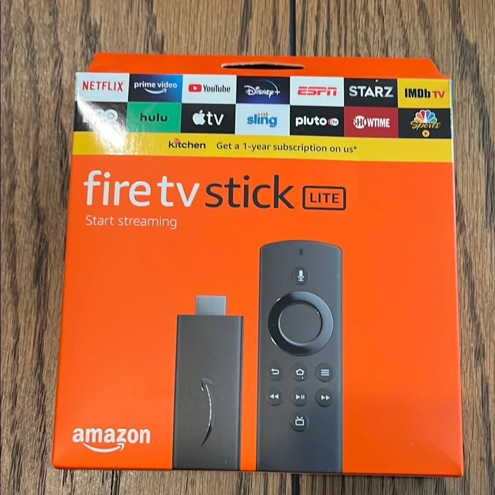 Amazon Fire TV Stick Lite - Black - Picture 1 of 2